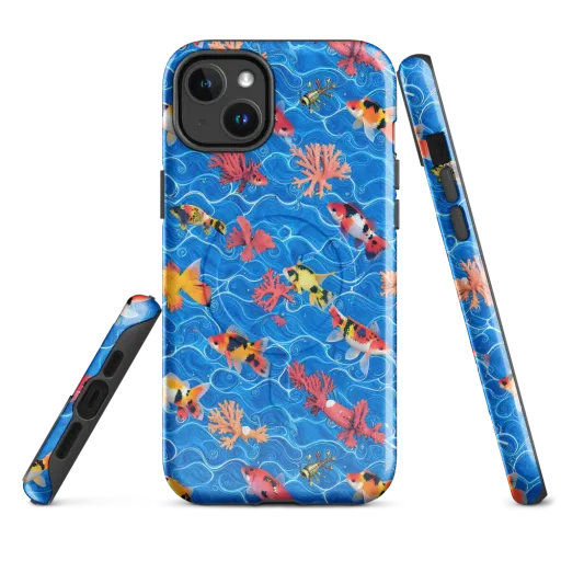 Azure Reef on a MagSafe Tough Case for iPhone®