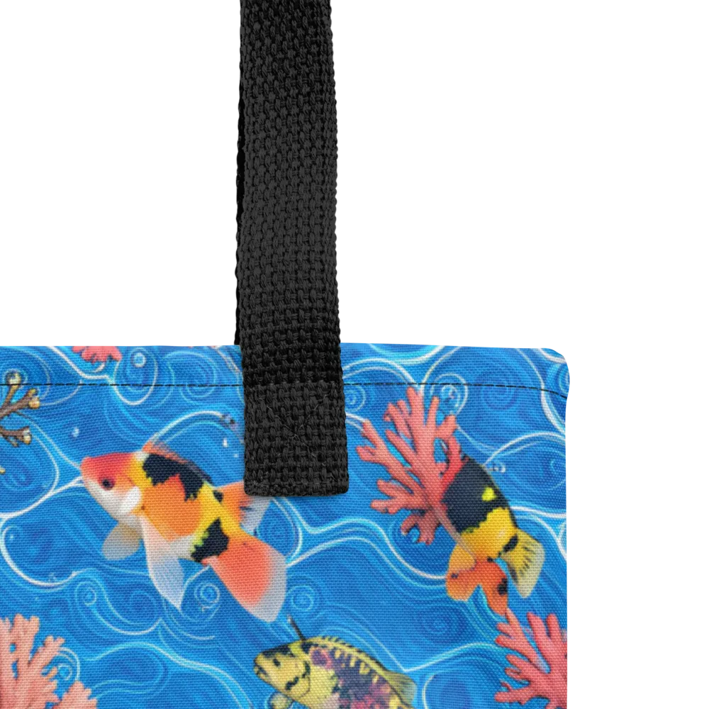 Azure Reef on Tote Bag — Product details