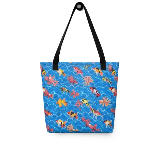 Azure Reef on a Tote Bag