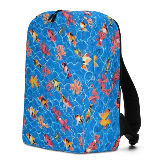 Azure Reef on a Minimalist Backpack