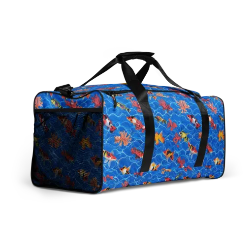 Azure Reef on a Duffle Bag