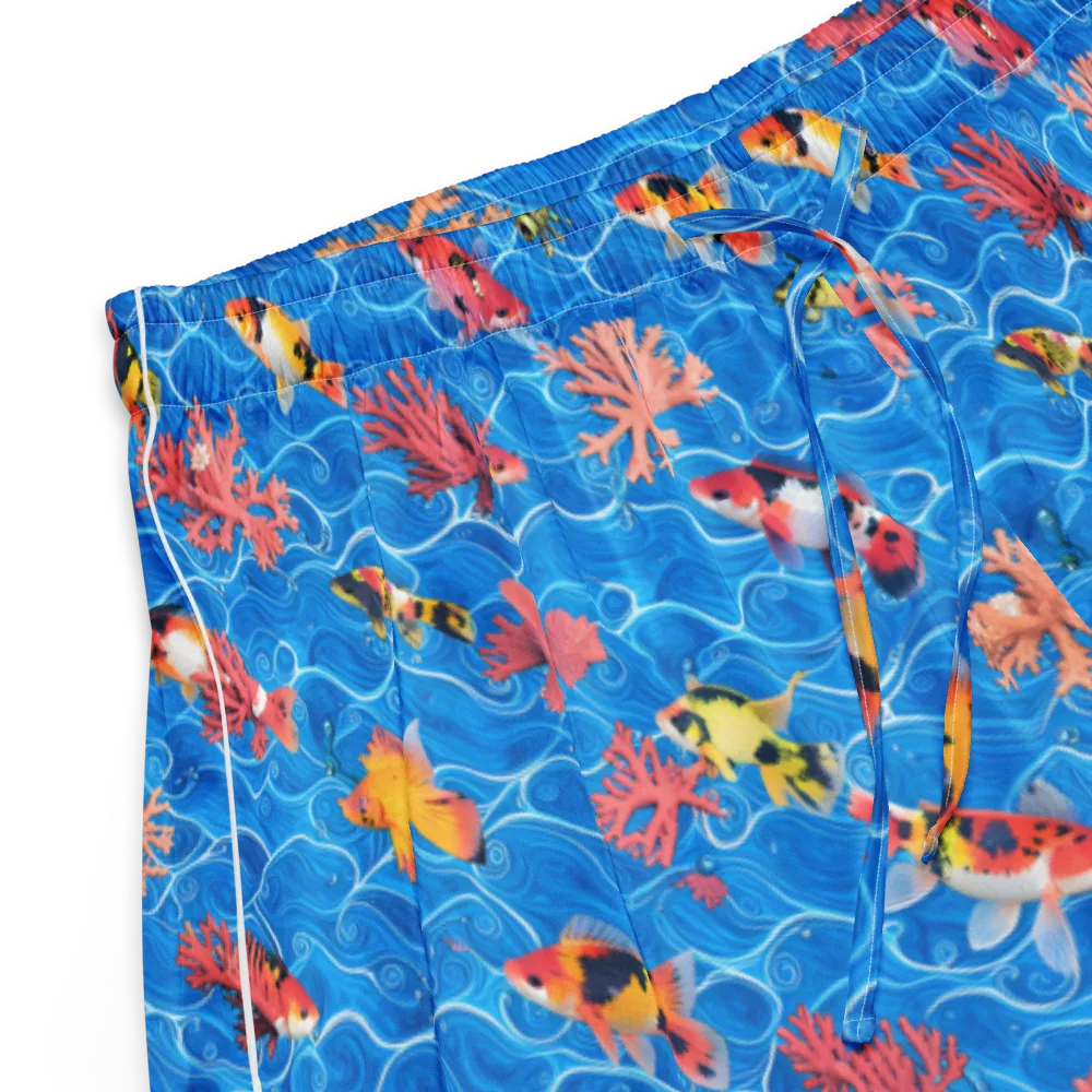 Azure Reef on Women's Pajama Shorts — Product details