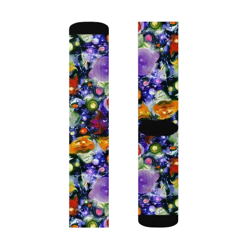 Molten Bloom on a Socks