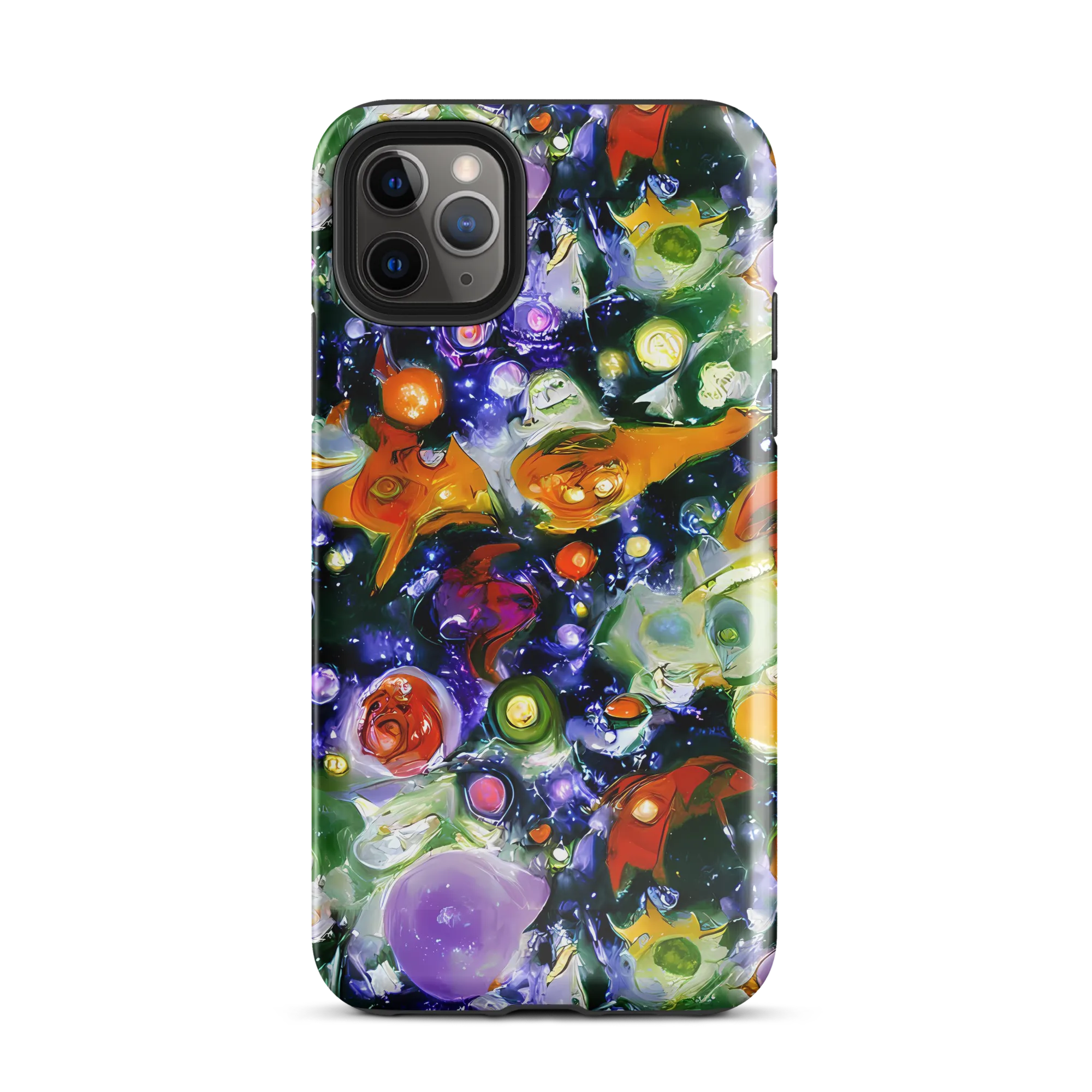 Molten Bloom on Tough Case for iPhone® — Front
