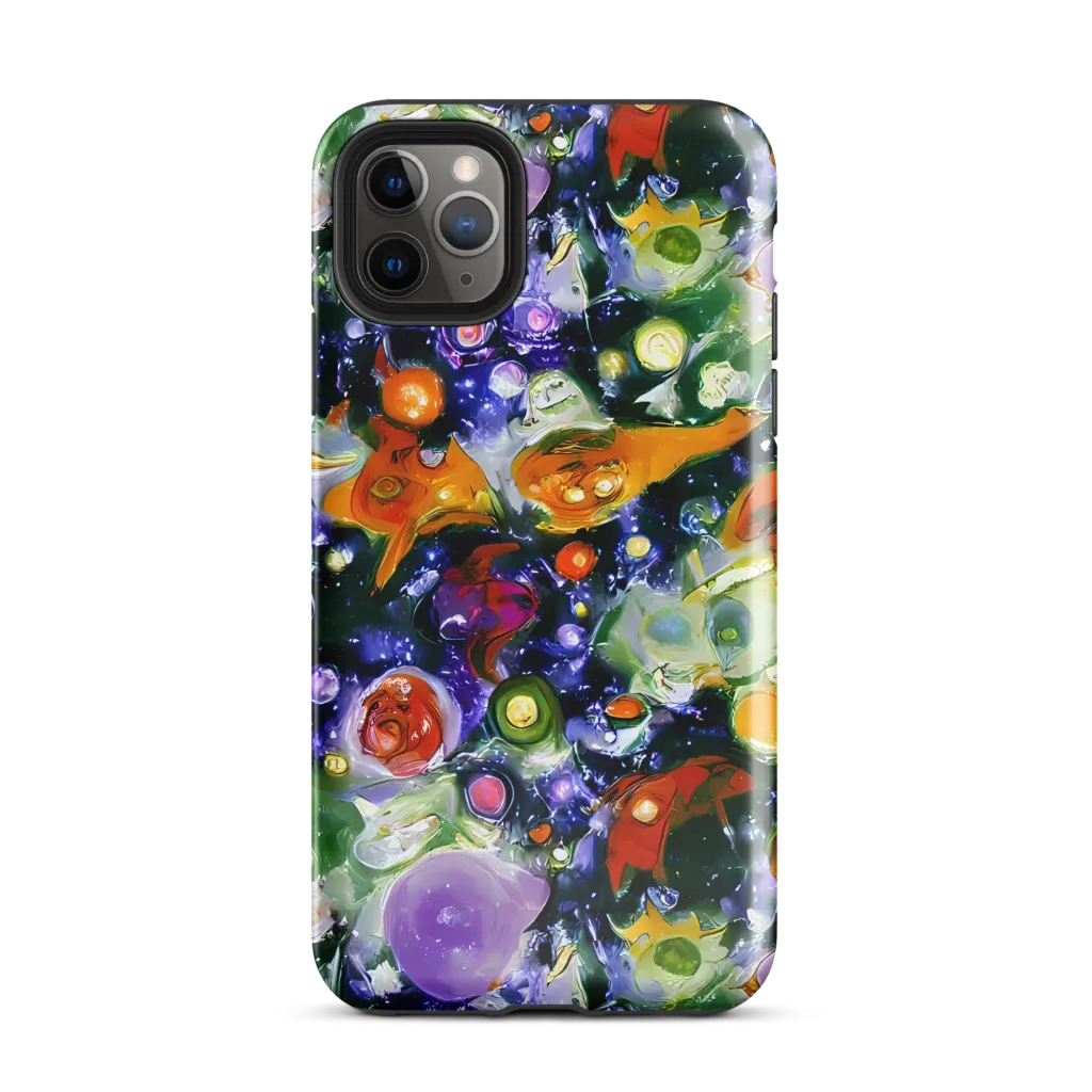 Molten Bloom on Tough Case for iPhone® — Front