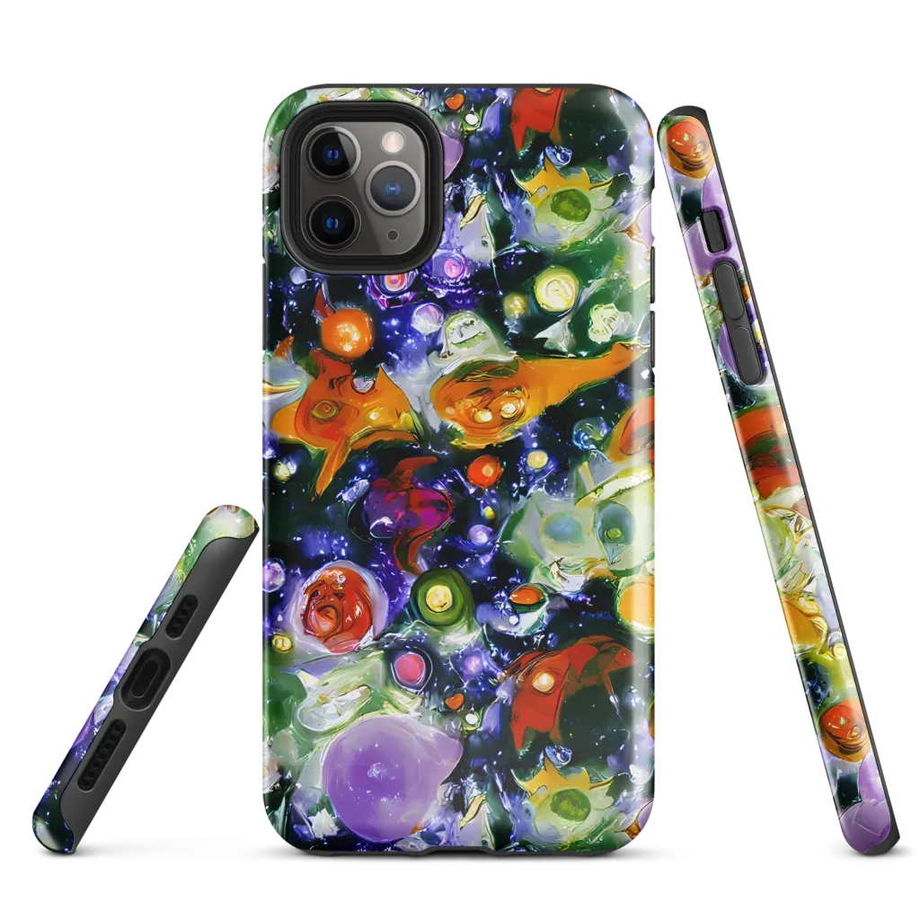 Molten Bloom on Tough Case for iPhone® — Front
