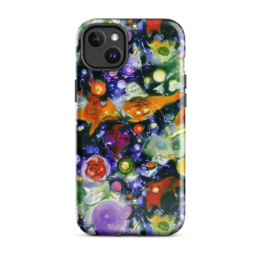 Molten Bloom on a MagSafe Tough Case for iPhone®