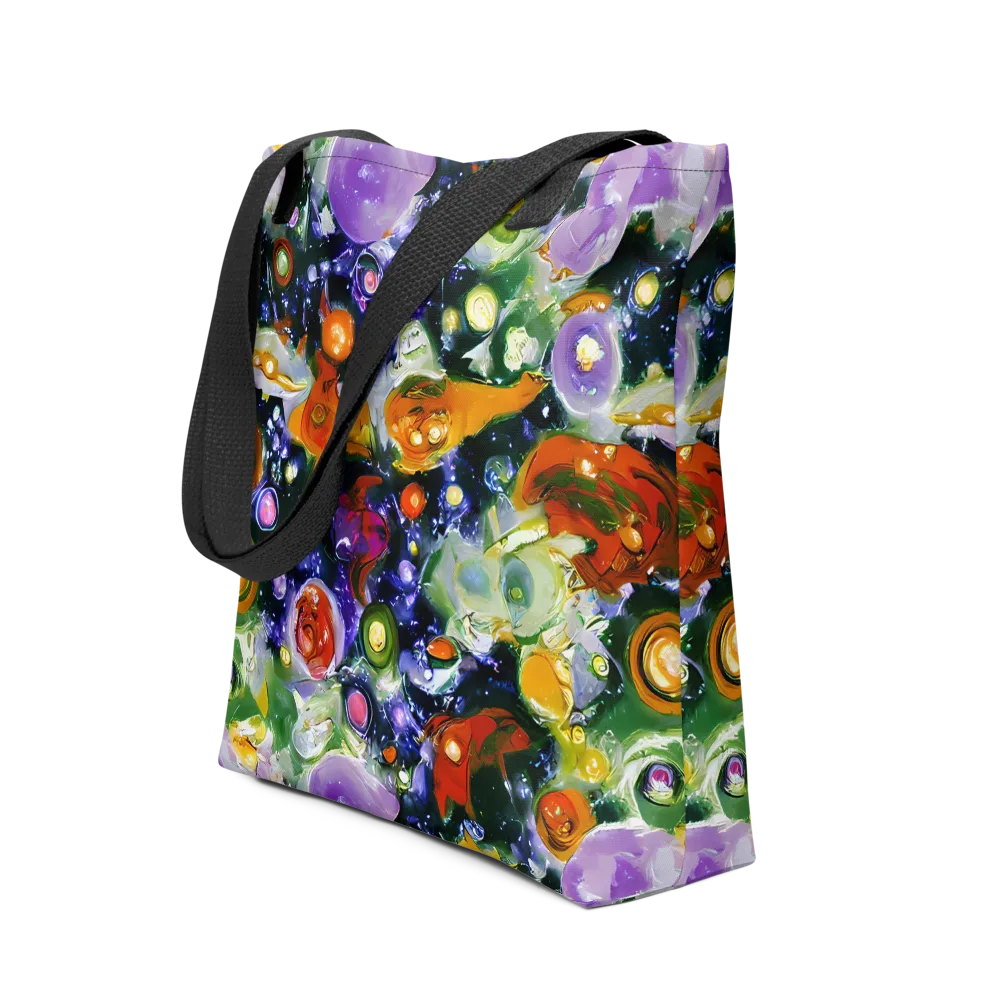 Molten Bloom on Tote Bag — Front