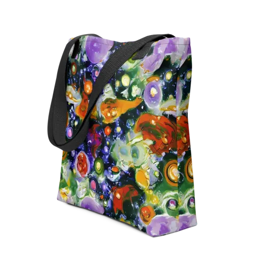 Molten Bloom on a Tote Bag