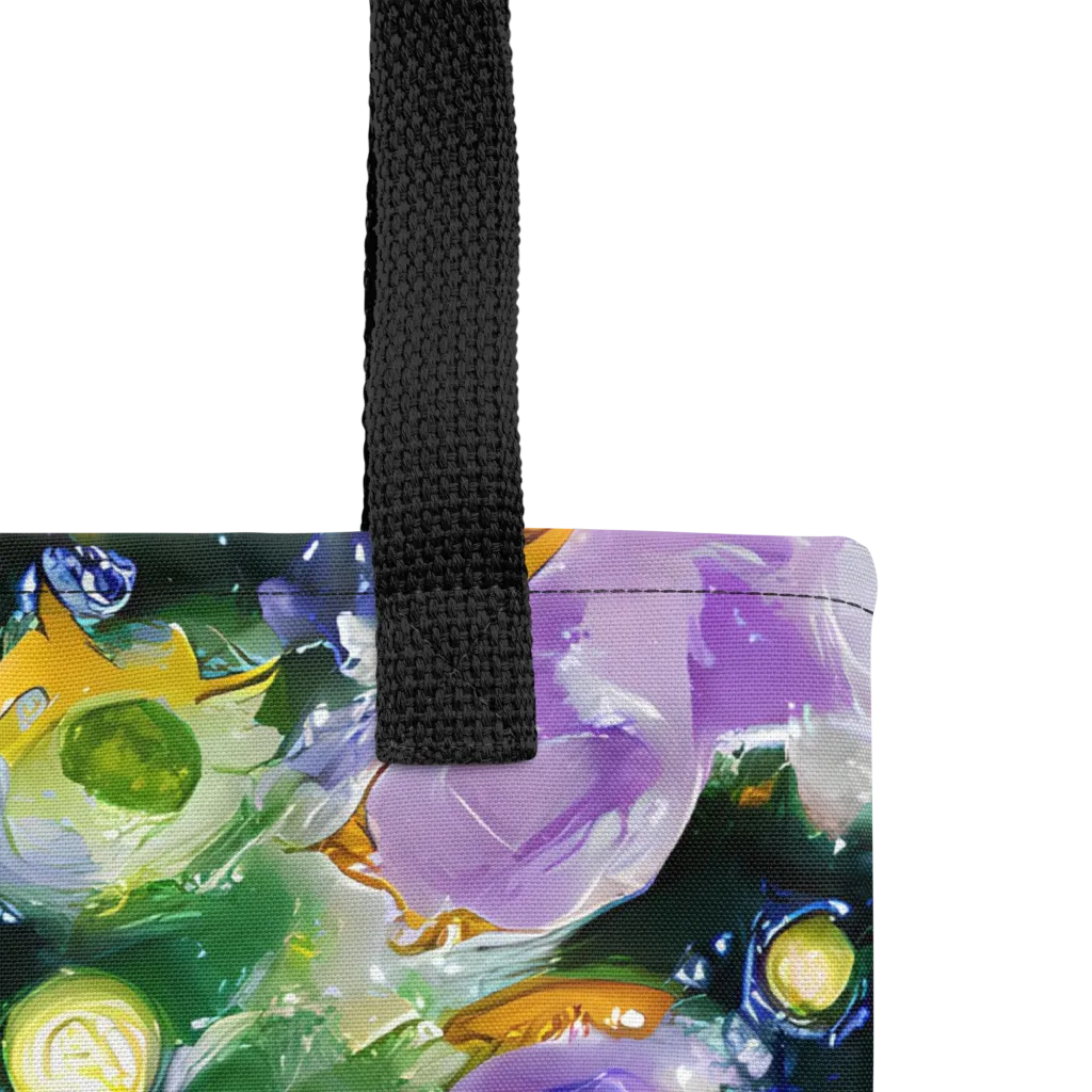 Molten Bloom on Tote Bag — Product details