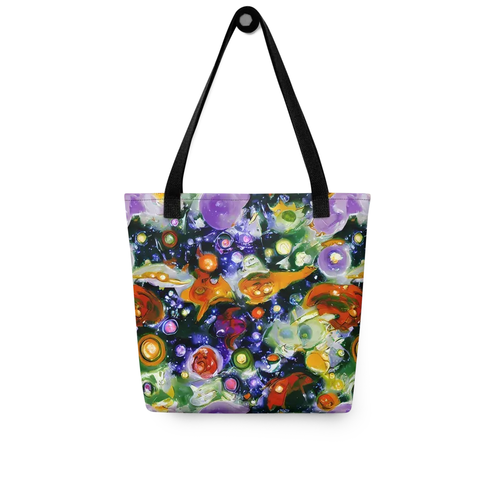 Molten Bloom on Tote Bag — Front