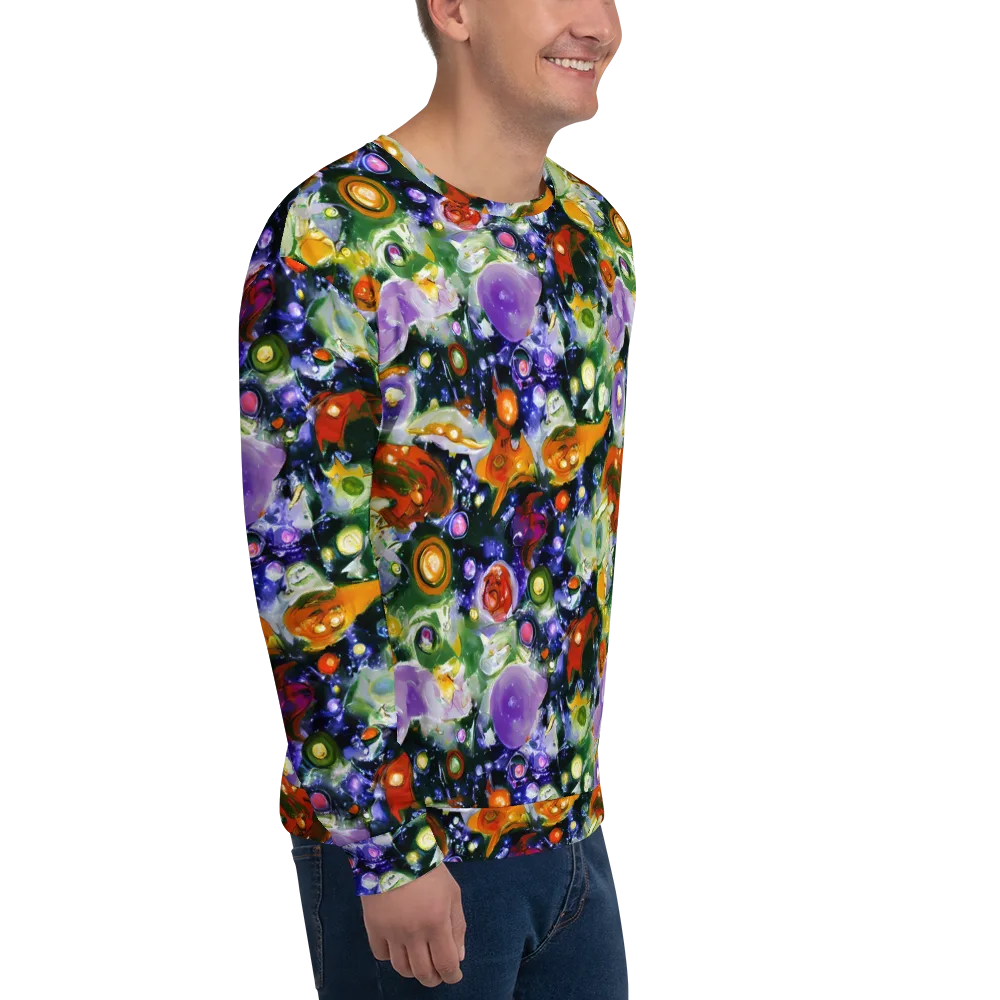 Molten Bloom on Sweatshirt — Right Front