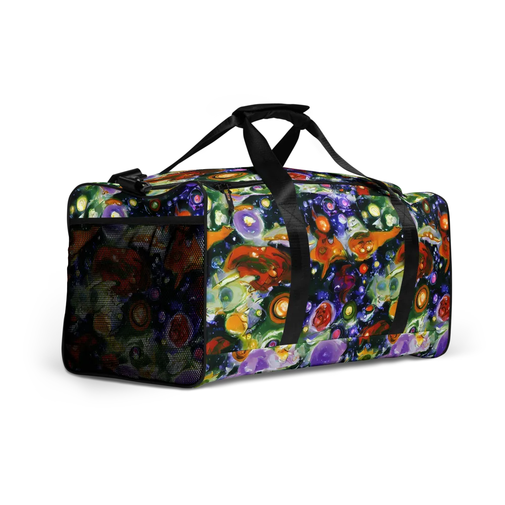 Molten Bloom on Duffle Bag — Right Front
