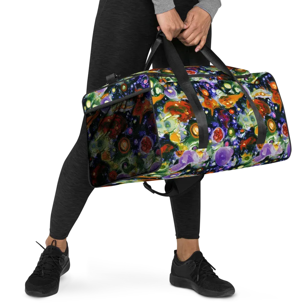 Molten Bloom on Duffle Bag — Right Front