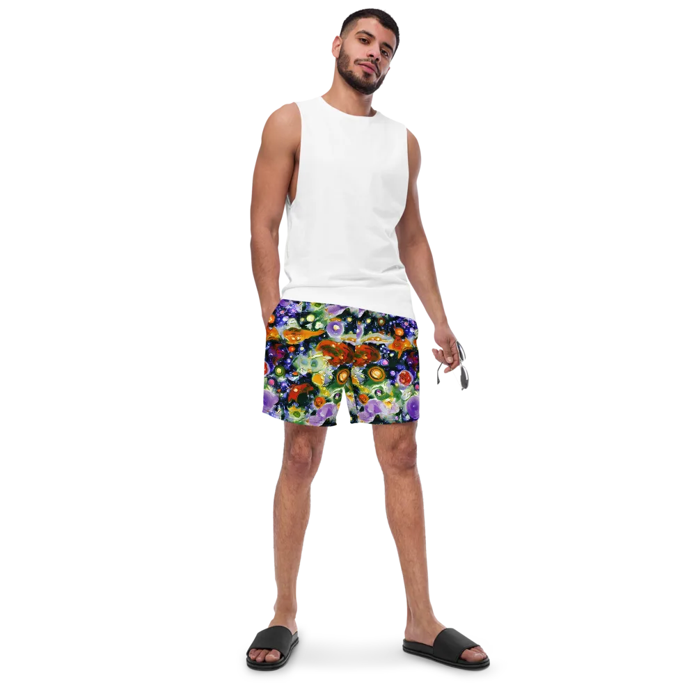 Molten Bloom on Swim Trunks — Front