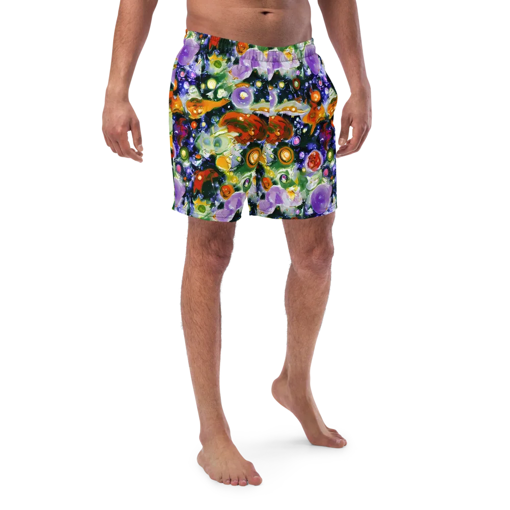 Molten Bloom on Swim Trunks — Front