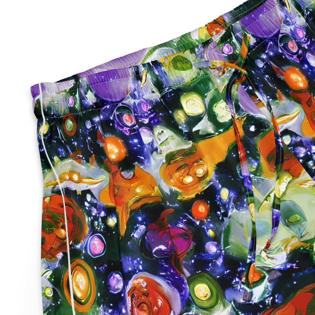 Molten Bloom on Women's Pajama Shorts — Product details