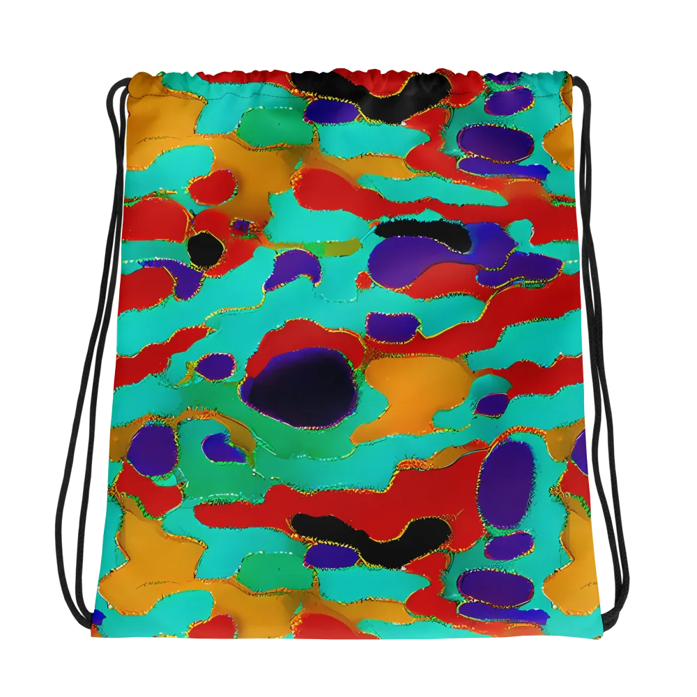 Prismatic Spill on Drawstring Bag — Photo