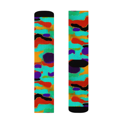Prismatic Spill on a Socks