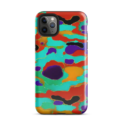 Prismatic Spill on a Tough Case for iPhone®