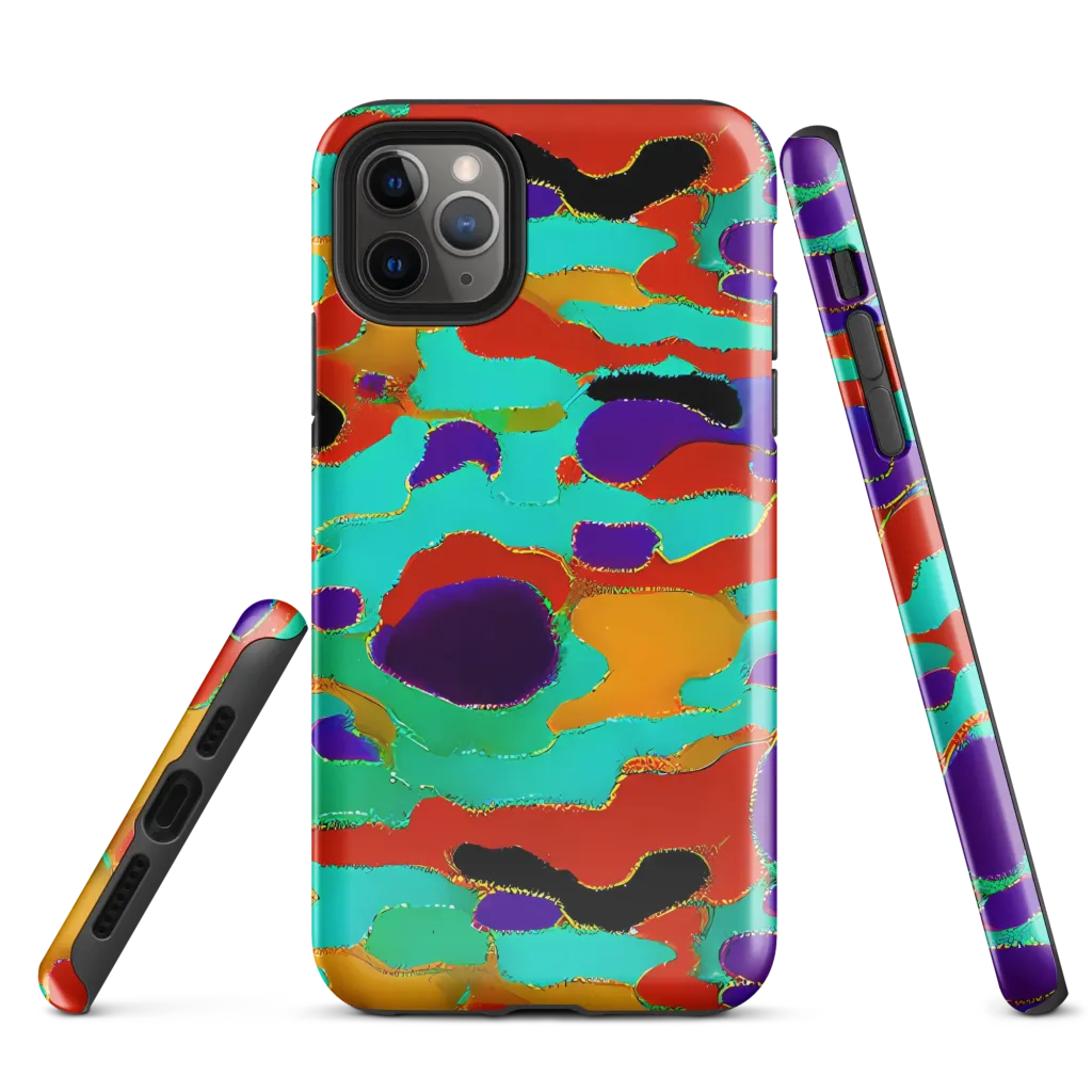 Prismatic Spill on Tough Case for iPhone® — Front