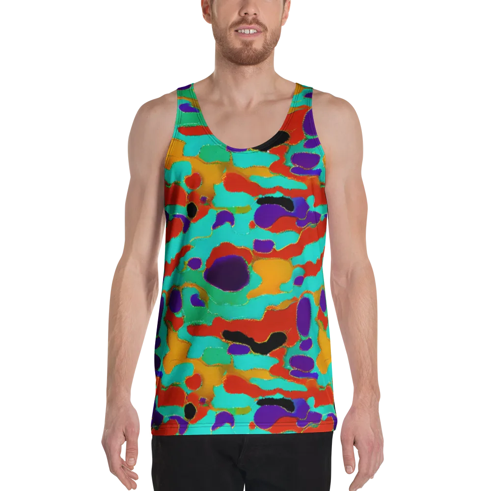 Prismatic Spill on Men's Tank Top — Front