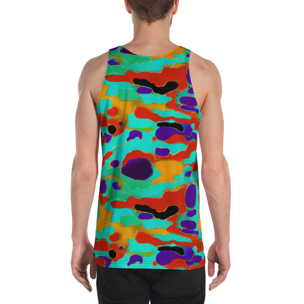 Prismatic Spill on Men's Tank Top — Back