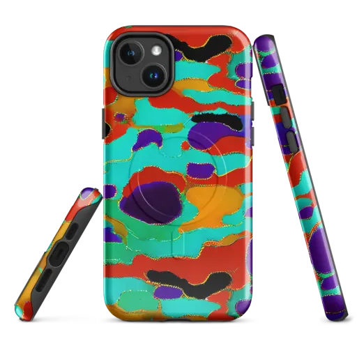 Prismatic Spill on a MagSafe Tough Case for iPhone®