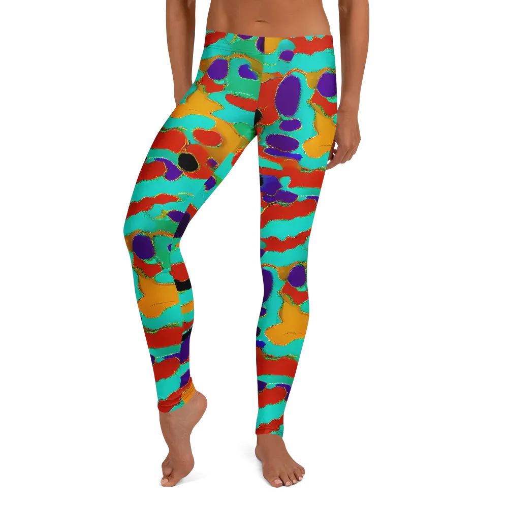 Prismatic Spill on Leggings — Front