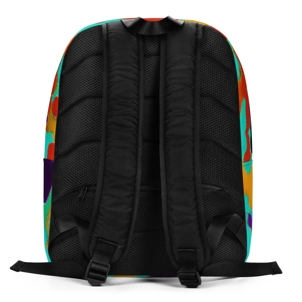 Prismatic Spill on Minimalist Backpack — Back