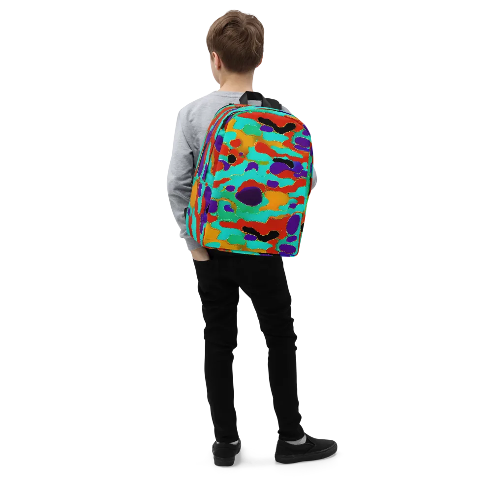 Prismatic Spill on Minimalist Backpack — Right Front