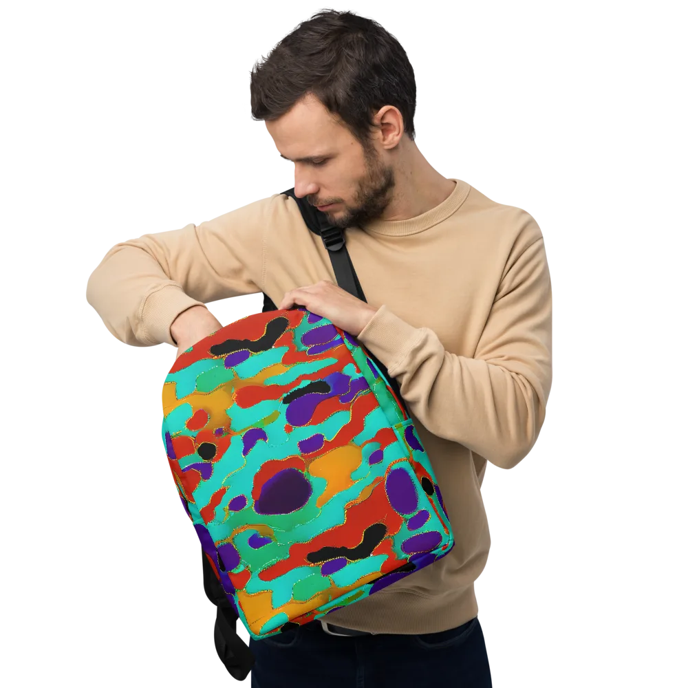 Prismatic Spill on Minimalist Backpack — Front