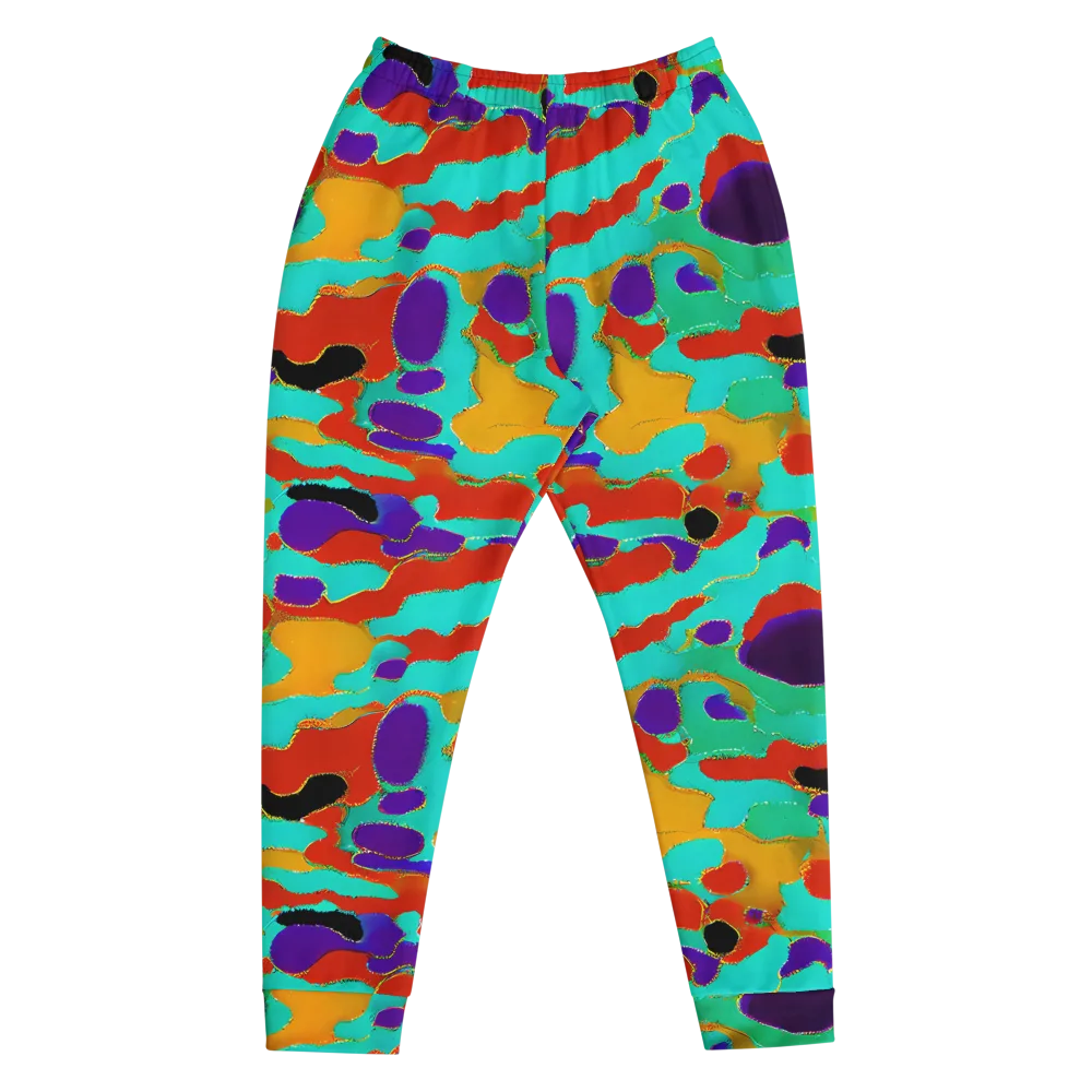 Prismatic Spill on Men's Joggers — Front