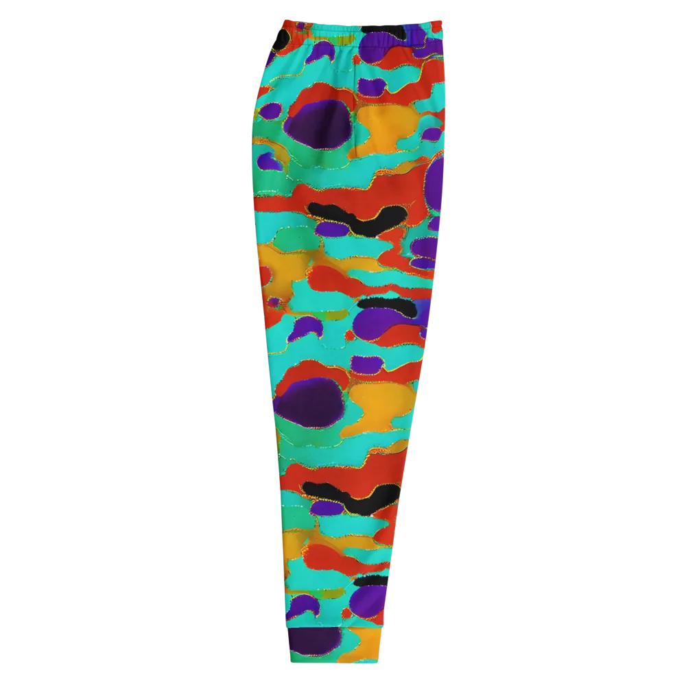 Prismatic Spill on Men's Joggers — Right