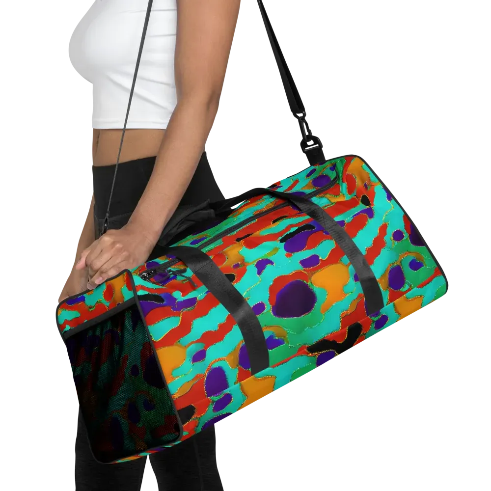Prismatic Spill on Duffle Bag — Front