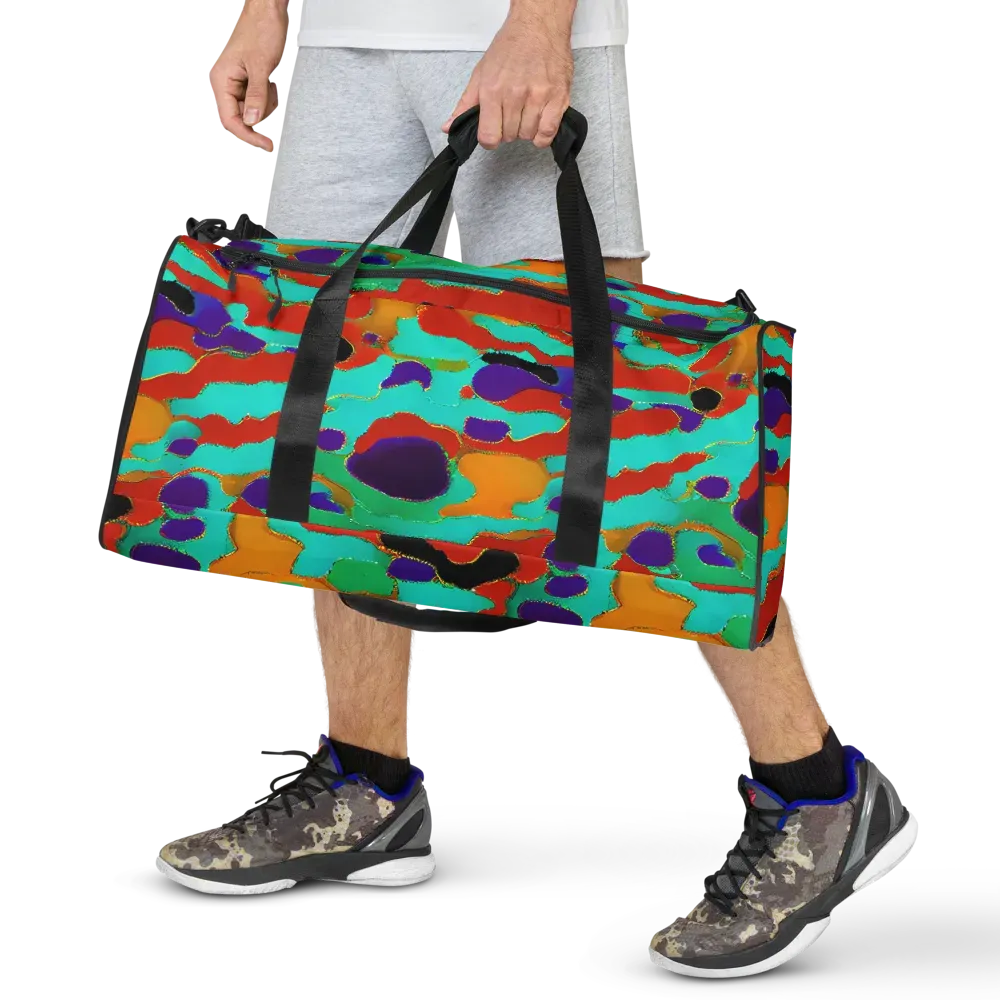 Prismatic Spill on Duffle Bag — Front