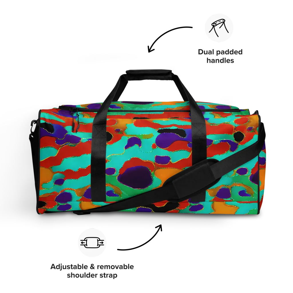 Prismatic Spill on Duffle Bag — Front