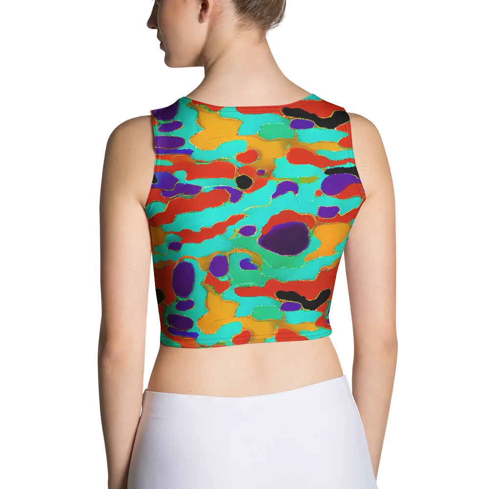 Prismatic Spill on Crop Top — Back
