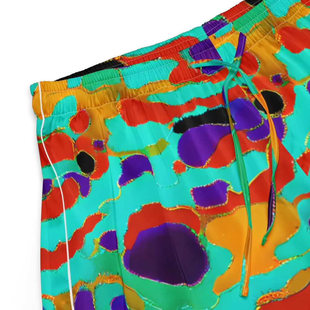 Prismatic Spill on Women's Pajama Shorts — Product details
