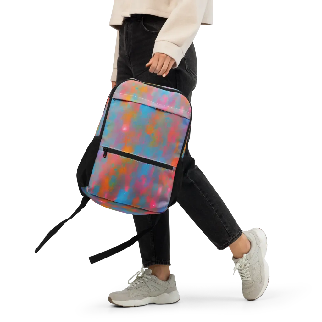Electric Colorwash on Utility Backpack — Front