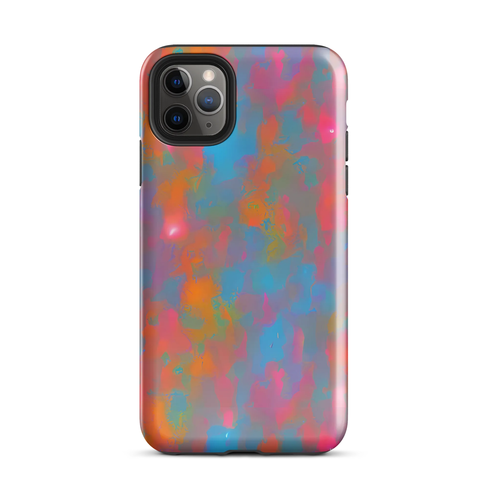 Electric Colorwash on Tough Case for iPhone® — Front