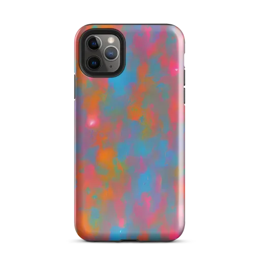 Electric Colorwash on a Tough Case for iPhone®