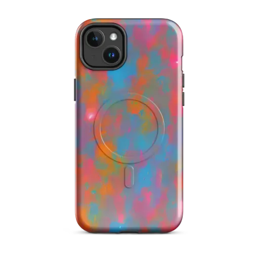Electric Colorwash on a MagSafe Tough Case for iPhone®