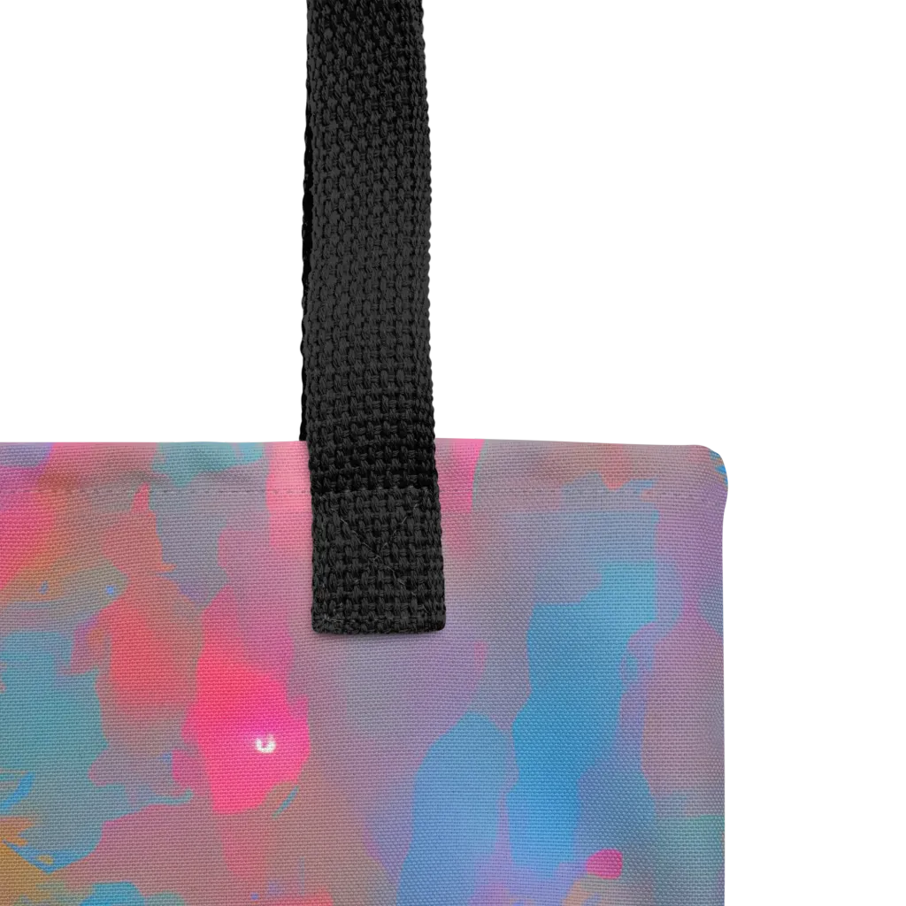 Electric Colorwash on Tote Bag — Product details