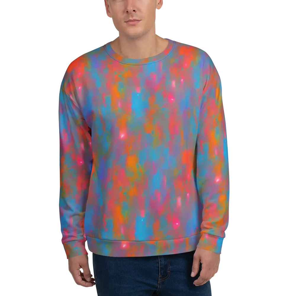 Electric Colorwash on Sweatshirt — Front