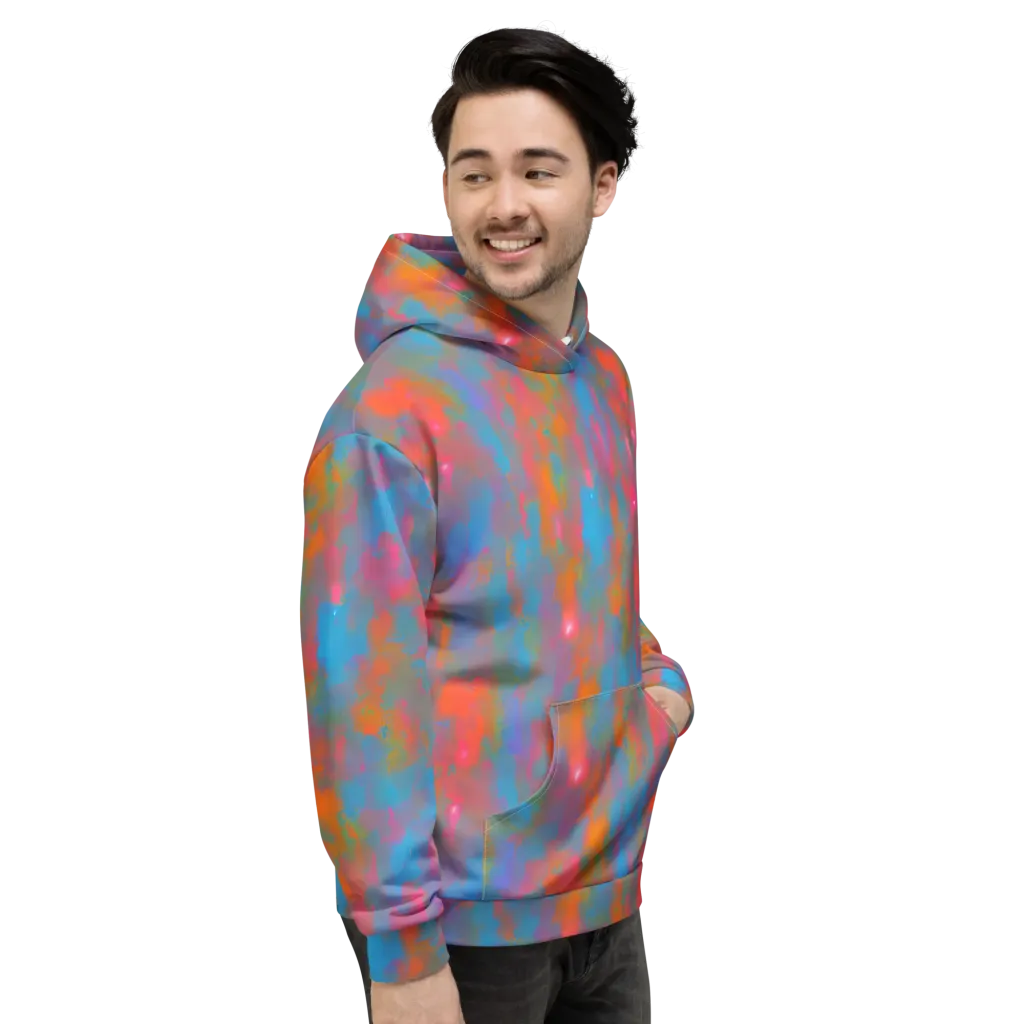 Electric Colorwash on Hoodie — Right