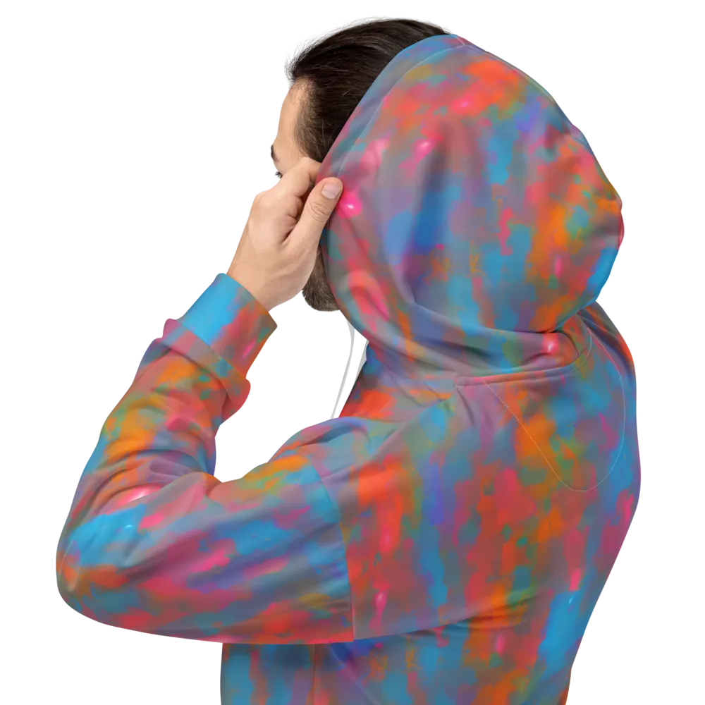 Electric Colorwash on Hoodie — Back