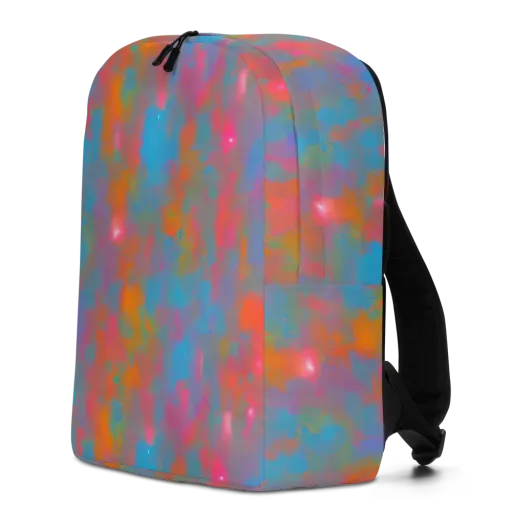 Electric Colorwash on a Minimalist Backpack