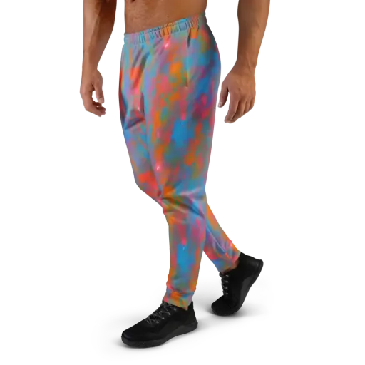 Electric Colorwash on a Men's Joggers