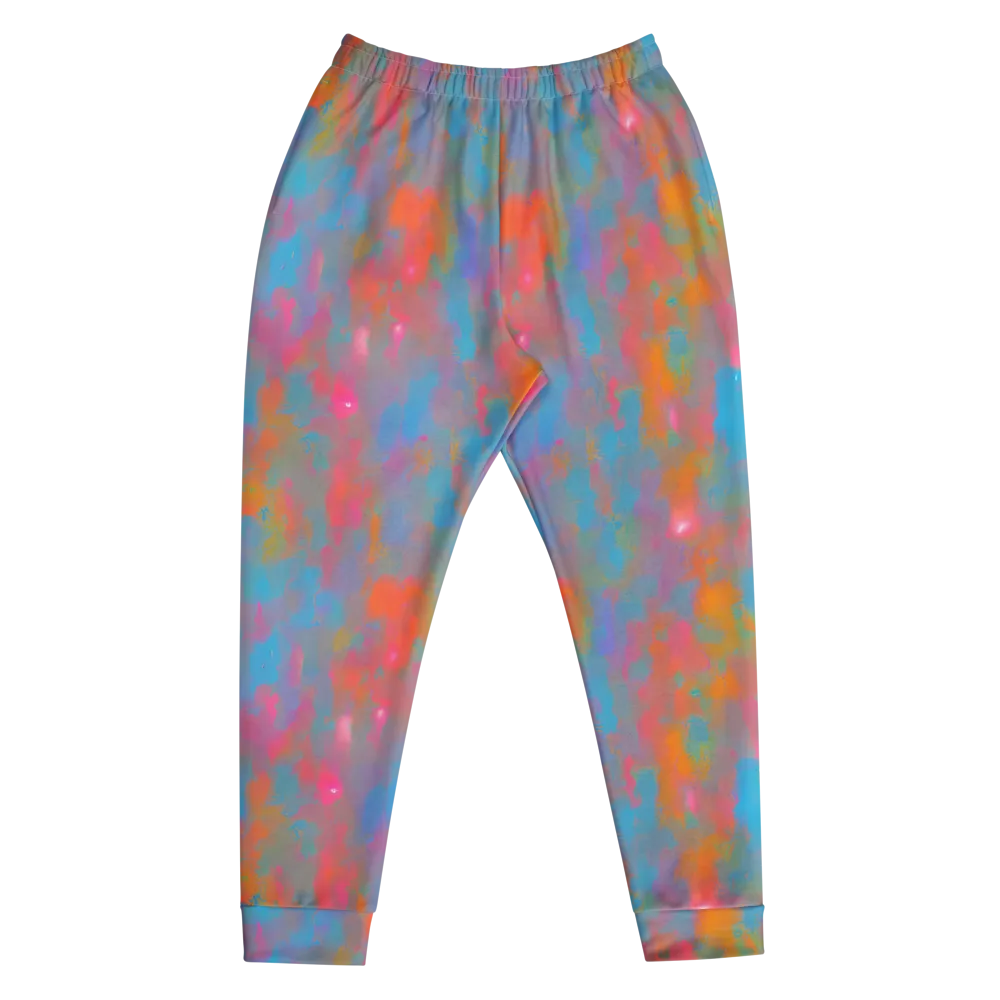 Electric Colorwash on Men's Joggers — Front